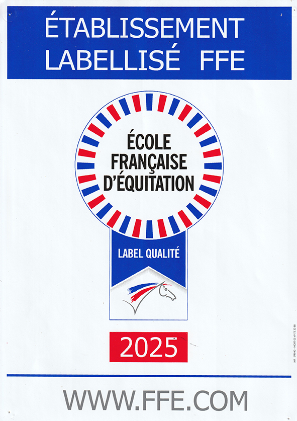 Label Centre Equestre FFE 2025